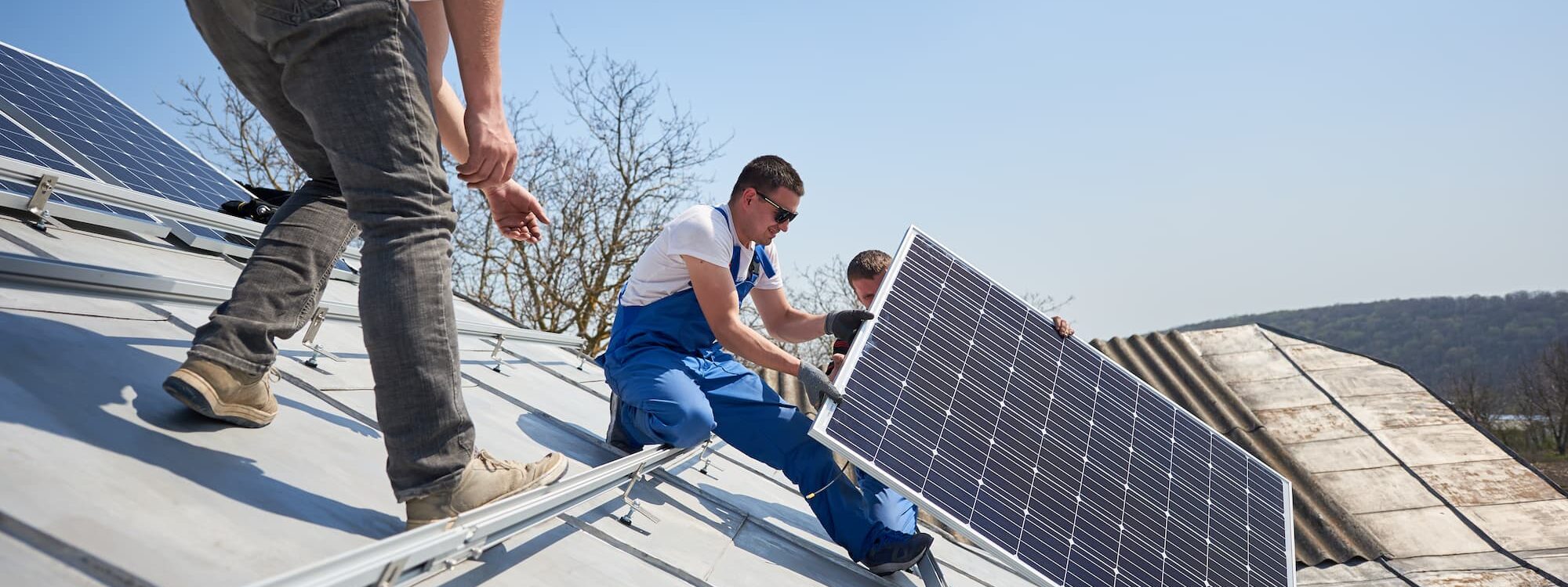 Pose de panneaux photovolta&iuml;ques Lingolsheim