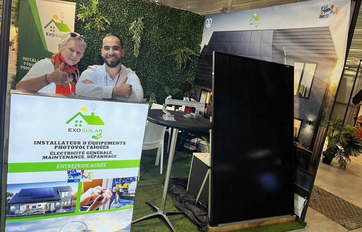 Pr&eacute;sence de Exo Solar &agrave; la Foire Europ&eacute;enne de Strasbourg Lingolsheim